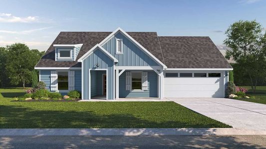 New construction Single-Family house Garland, 31610 Barrymoore Trace, Fulshear, TX 77441 - photo
