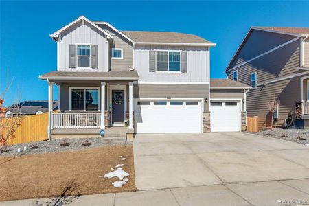 New construction Single-Family house 17309 Red Cosmos Point, Parker, CO 80134 - photo 0