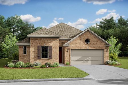 Gorgeous Boise home design in elevation SA built by K. Hovnanian Homes in the master planned community of Marvida. (*Artist rendering used for illustration purposes only.)