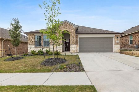 New construction Single-Family house 2421 Corriente Path, Leander, TX 78641 The Lakeway- photo 0 0