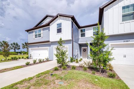 New construction Townhouse house 31355 Amberview Bend, Wesley Chapel, FL 33545 - photo 0