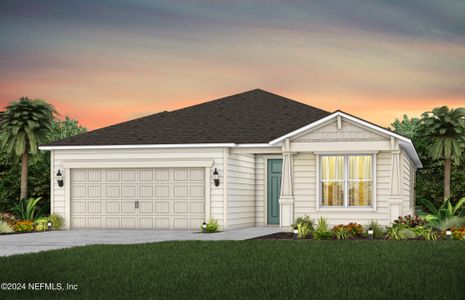 New construction Single-Family house 3549 Zydeco Loop, Green Cove Springs, FL 32043 Medina- photo 0 0