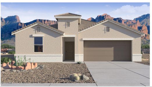 New construction Single-Family house 2572 W Stradling Avenue, Apache Junction, AZ 85120 - photo 0 0