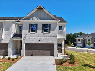 New construction Townhouse house 5560 Rock Place Court, Norcross, GA 30093 Harmony- photo 0