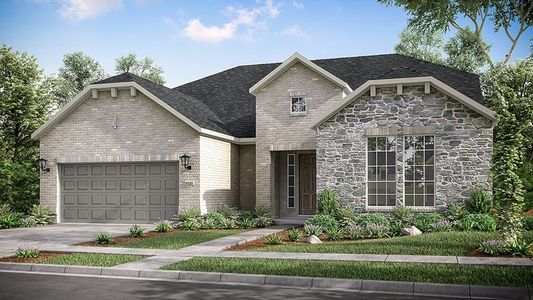 New construction Single-Family house Wedgewood, 5730 Pedernales Bend Lane, Fulshear, TX 77441 - photo