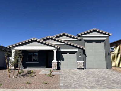 New construction Single-Family house 7664 W Tether Trl, Peoria, AZ 85383 Opal Homeplan- photo 0