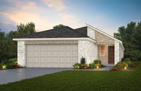 New construction Single-Family house 16408 Canary Ledge Lane, Conroe, TX 77378 Beeville- photo 0