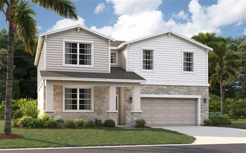 New construction Single-Family house 33367 Justify Street, Sorrento, FL 32776 The Linden- photo 0