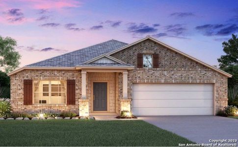 New construction Single-Family house 7106 Flint Canyon, San Antonio, TX 78253 Balboa- photo 6 6
