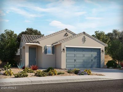 New construction Single-Family house 2675 E Rosario Mission Drive, Casa Grande, AZ 85194 Olive- photo 0 0