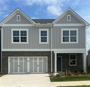 New construction Townhouse house 286 Lakeside Place, Canton, GA 30114 The Lanier- photo 0