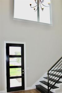 New construction Single-Family house 19500 Tranquility Falls Cove, Leander, TX 78645 Merrick A- photo