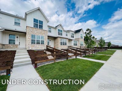 New construction Townhouse house 5064 Coolidge Ave, Loveland, CO 80538 The Pike- photo 0