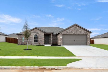New construction Single-Family house 409 Basalt Drive, Azle, TX 76020 Alderbury II- photo