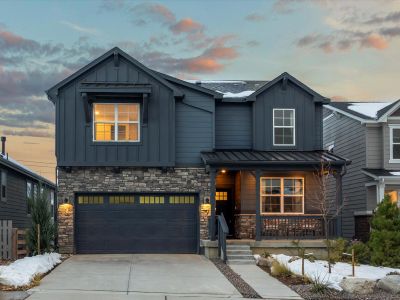 New construction Single-Family house 8169 Mount Ouray, Littleton, CO 80125 The Bluebell- photo 0