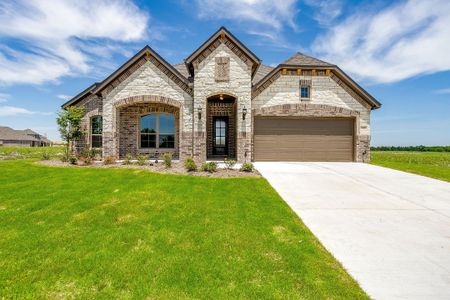 New construction Single-Family house 549 Holiday Ave, Waxahachie, TX 75165 Concord - Front Entry- photo 4 4