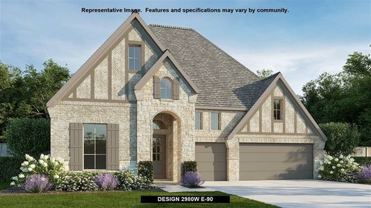 New construction Single-Family house Design 2980W, 117 Shoreview Drive, Rhome, TX 76078 - photo