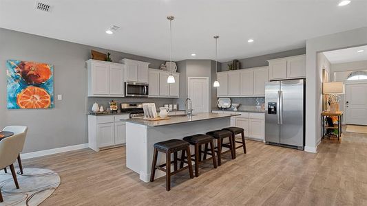 Kitchen - All Home and community information, including pricing, included features, terms, availability and amenities, are subject to change at any time without notice or obligation. All Drawings, pictures, photographs, video, square footages, floor plans, elevations, features, colors and sizes are approximate for illustration purposes only and will vary from the homes as built.