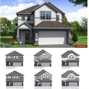 New construction Single-Family house 15430 Bollardpoint Lane, Houston, TX 77053 The Lexington- photo