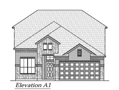 New construction Single-Family house 956 Leaning Oak Lane, Georgetown, TX 78628 Peyton- photo 2 2