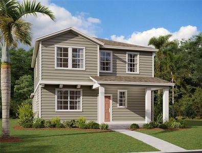 New construction Single-Family house 2413 Zuni Road, Saint Cloud, FL 34771 Taborfield Homeplan- photo 0