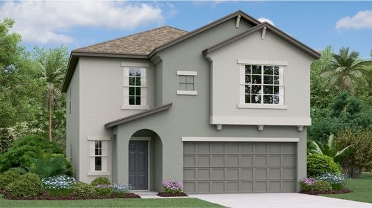 New construction Single-Family house 32109 Hawthorne Cottage Place, San Antonio, FL 33576 - photo 6 6