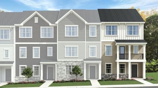 New construction Townhouse house Colton, 645 Cassa Clubhouse Way, Knightdale, NC 27545 - photo