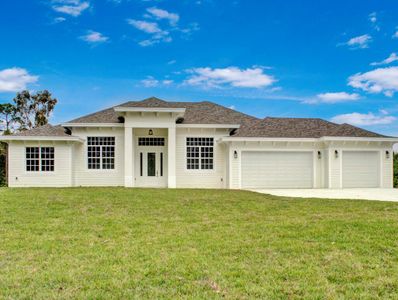 New construction Single-Family house 11353 Tangerine Boulevard, The Acreage, FL 33412 - photo 0