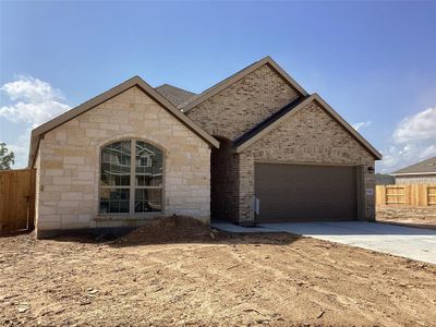New construction Single-Family house 834 Falling Cave Drive, Willis, TX 77378 Hanover II- photo 1 1