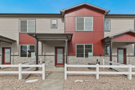 New construction Townhouse house 500 Denver Ave, Unit 14C, Fort Lupton, CO 80621 Silvercliff- photo 0