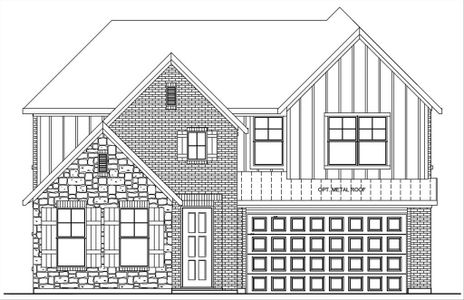 New construction Single-Family house 1429 Red Clover Avenue, Van Alstyne, TX 75495 Becker E- photo 0 0