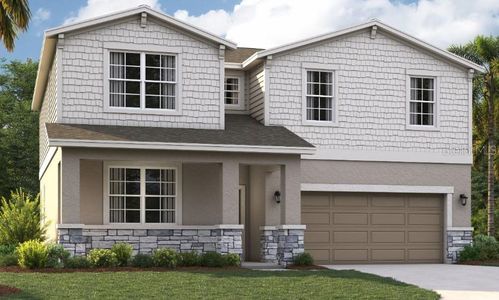 New construction Single-Family house 1136 Patriot Loop, Haines City, FL 33844 - photo 0