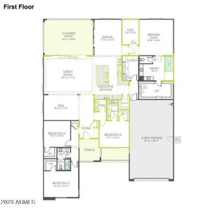 New construction Single-Family house 22670 E Alyssa Road, Queen Creek, AZ 85142 Magnolia Plan 60-2- photo 0 0