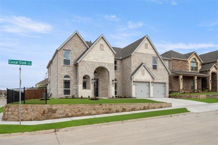 New construction Single-Family house 5436 Caesar Creek Court, Fort Worth, TX 76179 Stonehaven 2F- photo 1 1