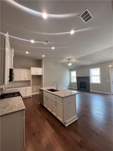 New construction Townhouse house 376 Lakeside Court, Canton, GA 30114 The Sidney- photo 5 5
