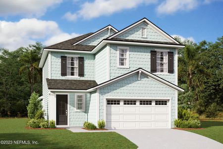 New construction Single-Family house 84 Blue Oak Court, Ponte Vedra, FL 32081 The Cypress at Seabrook Village- photo 0