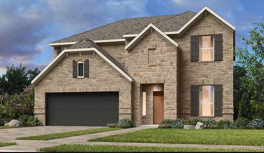 New construction Single-Family house 213 Terrene Trl, Georgetown, TX 78628 Terracotta- photo 0