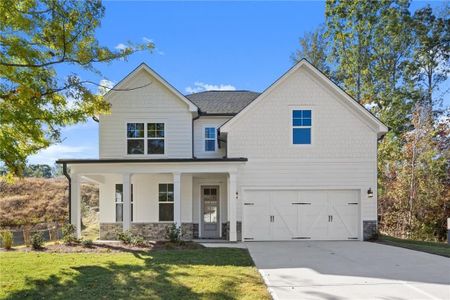 New construction Single-Family house 106 Laurelwood Lane, Dallas, GA 30157 The Hemlock A- photo 0