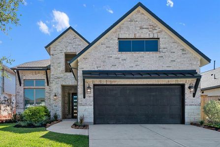 New construction Single-Family house 335 Texoma Plains Drive, Conroe, TX 77304  The Ellicott- photo 0