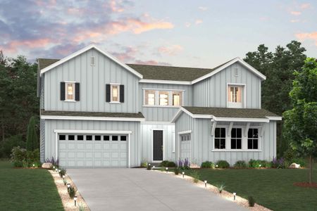New construction Single-Family house 10710 Hanging Lake Place, Parker, CO 80138 - photo 1 1