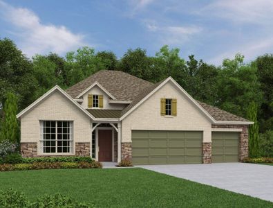 New construction Single-Family house Dominion, 3213 Wickfield Pass Lane, League City, TX 77573 - photo