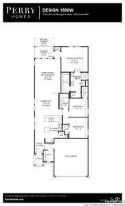 New construction Single-Family house 13234 Klein Prairie, San Antonio, TX 78253 Design 1500W- photo 1 1