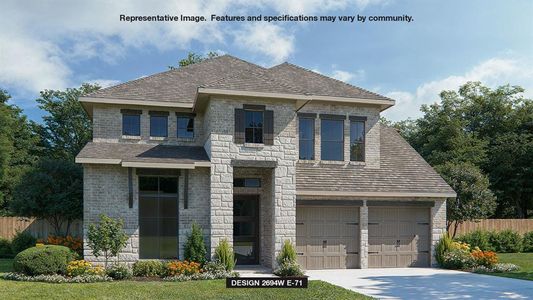 New construction Single-Family house 21002 Arena Cove Drive, Cypress, TX 77433 Design 2694W- photo 0