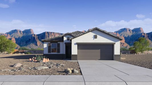 New construction Single-Family house 1829 W Spaulding Ave, Apache Junction, AZ 85120 Baxter- photo 0