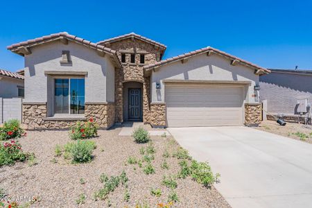 New construction Single-Family house 16410 W Desert Mirage Drive, Surprise, AZ 85388 Hacienda Series - Crimson- photo 0