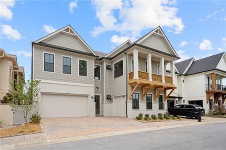 New construction Single-Family house 320 Gray Shingle Lane, Woodstock, GA 30189 The Seaside B- photo 3 3