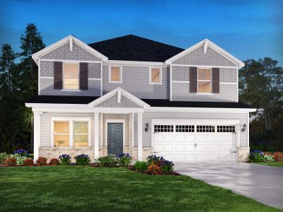 New construction Single-Family house Johnson, 8317 Braefield Drive, Wake Forest, NC 27587 - photo