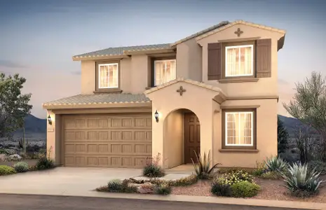 New construction Single-Family house 13526 W Cassia Tr, Peoria, AZ 85383 Sandalwood- photo 0