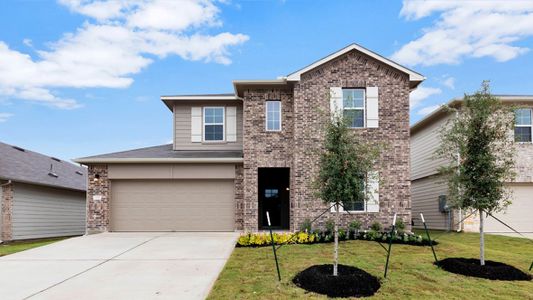 New construction Single-Family house 13813 Dismuke Drive, Manor, TX 78653 The Naples- photo 0 0