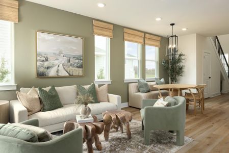 Great Room & Dining Room | Andrew at Avery Centre in Round Rock, TX by Landsea Homes